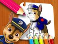 Игра Книга за оцветяване PAW Patrol онлайн