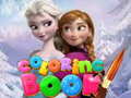 Игра Оцветяваща книга за Frozen Елза онлайн