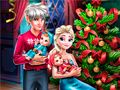Игра Семейно Рождество с Елза онлайн