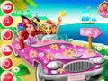 Игра Плажното пътешествие на принцесите онлайн