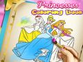 Игра Книга за оцветяване на принцеси онлайн