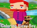 Игра Оцветяване на Блокси Момчето онлайн
