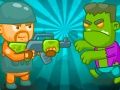Игра Защита от зомбита онлайн