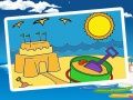 Игра Летни страници за оцветяване онлайн