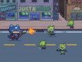 Игра Котка Стрелец срещу Зомби онлайн