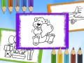 Игра Книга за оцветяване на анимации онлайн
