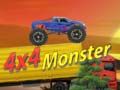 Игра 4x4 Монстър онлайн