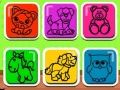 Игра Лесна игра за оцветяване за деца онлайн