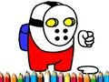 Игра Книга за оцветяване на Космическия Човек онлайн