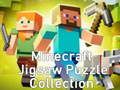 Игра Колекция от пъзели Minecraft онлайн