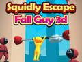 Игра Избягване на Калмари: Fall Guy 3D онлайн