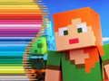 Игра Оцветяваща книга за Minecraft онлайн