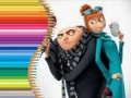 Игра Оцветителна книга за Аз, Голямото Нещо за печат онлайн