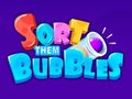 Игра Сортирайте балоните онлайн