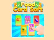 Игра Сортиране на хранителни карти онлайн