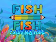 Игра Оцветяване на книгата: Риби онлайн