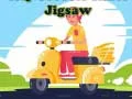 Игра Градски Скутер Разходки: Пъзел онлайн