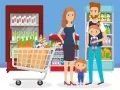 Игра Щастливи Пазарувания Пъзел онлайн