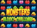 Игра Предизвикателството на Блочните Чудовища онлайн