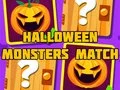 Игра Хелоуин чудовища мач онлайн