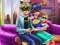 Игра Точкова момиче: Семейния ден онлайн