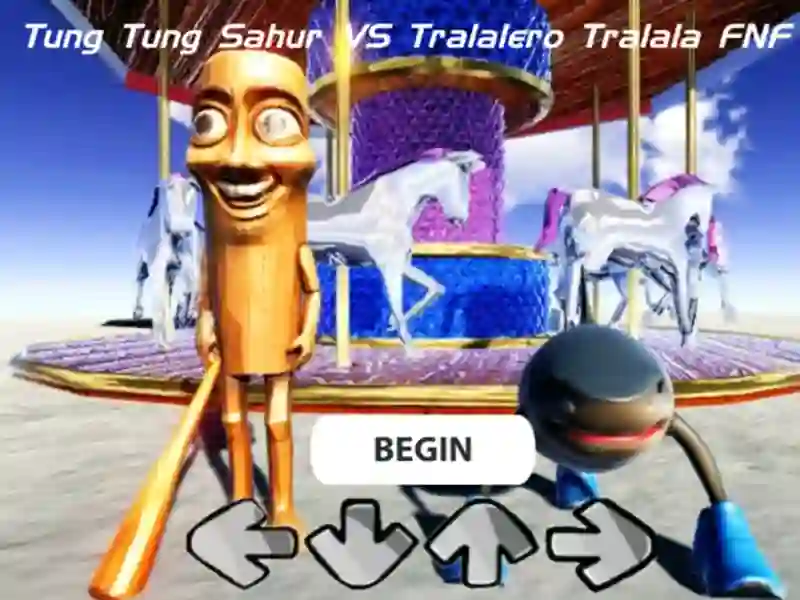 Игра Tung Tung Sahur срещу Tralalerroe Tralala: Freee Knight Fankin онлайн