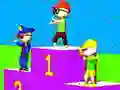 Игра Нокаут: Гигантският бяг в кралската надпревара 3D онлайн