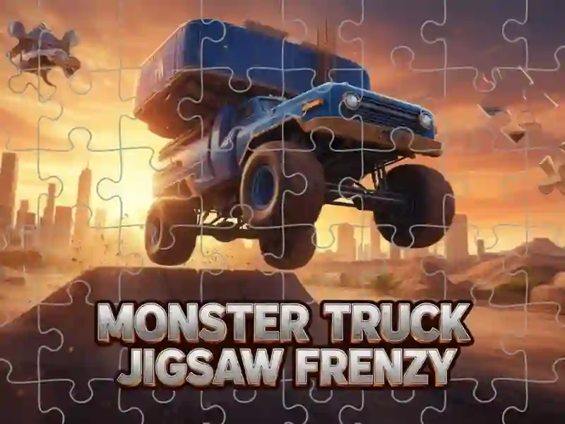 Игра Пъзел: Monster Truck Madness онлайн