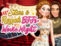 Игра Звезди и кралски BFF: Кино вечер онлайн