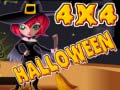 Игра 4X4 Хелоуин онлайн