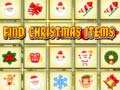 Игра Намерете коледни предмети онлайн
