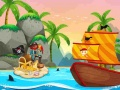 Игра Пиратско пътуване оцветяване онлайн