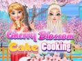 Игра Приготвяне на Кекс с Цветове на Череши онлайн