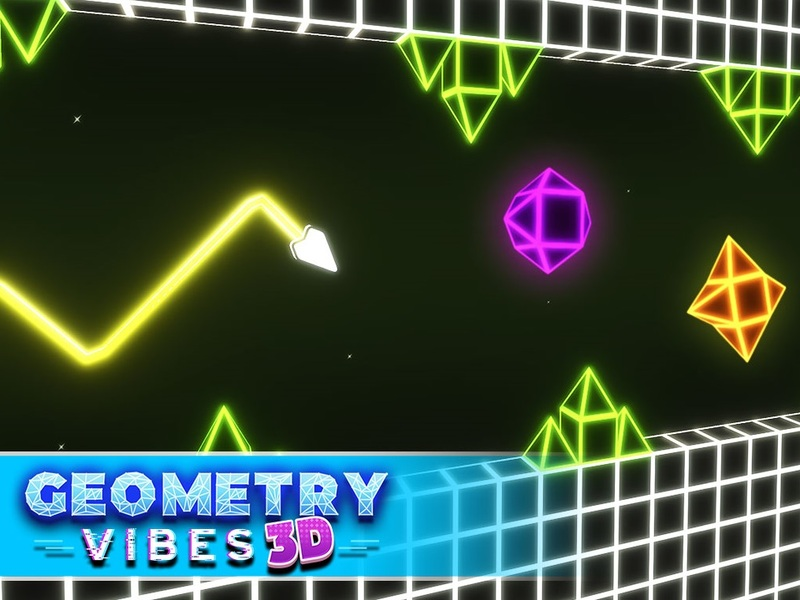 Игра Геометрични вибрации 3D онлайн