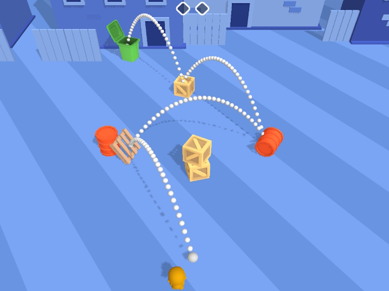 Игра Предайте топката 3D онлайн