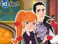 Игра Дракула върху червен млечен торт онлайн