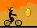 Игра Професионално каране на велосипед Stickman онлайн
