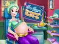 Игра Преглед на бременността на Ледената кралица онлайн