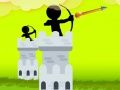 Игра Stickman Стрелеца Замък онлайн