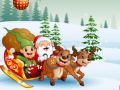 Игра Подаръците на Дядо Коледа: Втурване онлайн