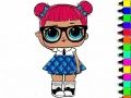 Игра Лесно оцветяване за деца Лол онлайн