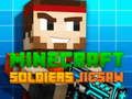 Игра Пъзел Солдати Minecraft онлайн