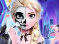 Игра Татуировка на Хелоуин на Елза онлайн
