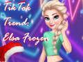 Игра TikTok Тренд: Еlsa Замръзнала онлайн