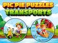 Игра Пъзели Транспортни Картини онлайн