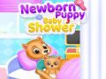 Игра Бебешки душ за новородено кученце онлайн
