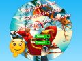Игра Кръгла пъзел игра: Събирайте забавни коледни снимки онлайн