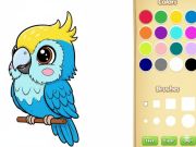 Игра Оцветяване на книгата: Kawyan Animal онлайн