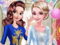 Игра Балът на Анна и Елза в Арендел онлайн