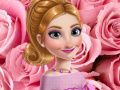 Игра Спа на Ледената принцеса с рози онлайн